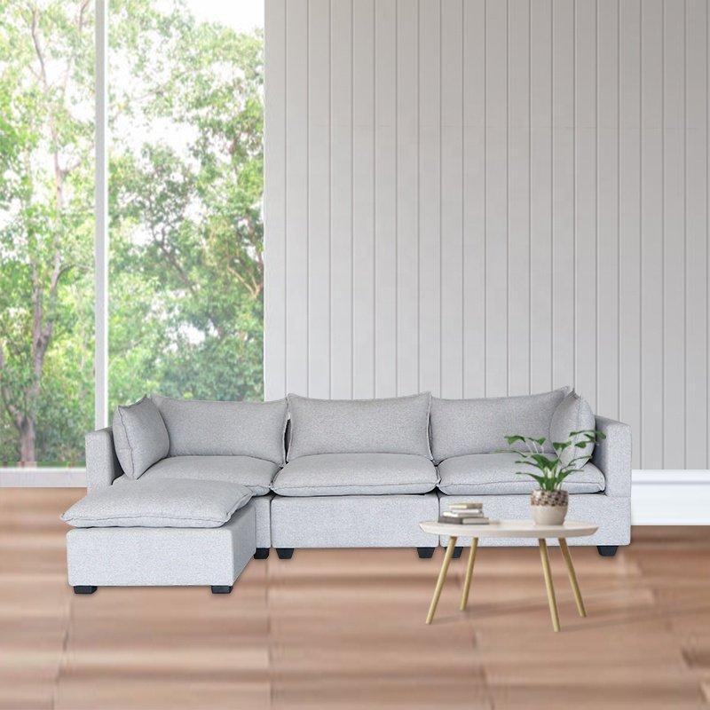 Диван секционный тканевый современный для гостиной (арт. 26-1702291)