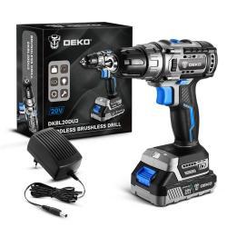 Шуруповерт аккумуляторный бесщеточный 20V 18+1 (арт. 26-2402050)