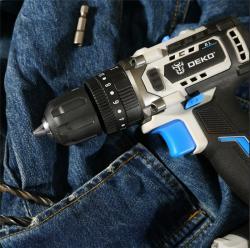 Дрель DEKO 1500mAh с переменной скоростью для сверления (арт. 26-2402067)