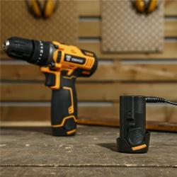 Аккумуляторная ударная дрель 12В 40Нм безключевой патрон (арт. 26-2402101)