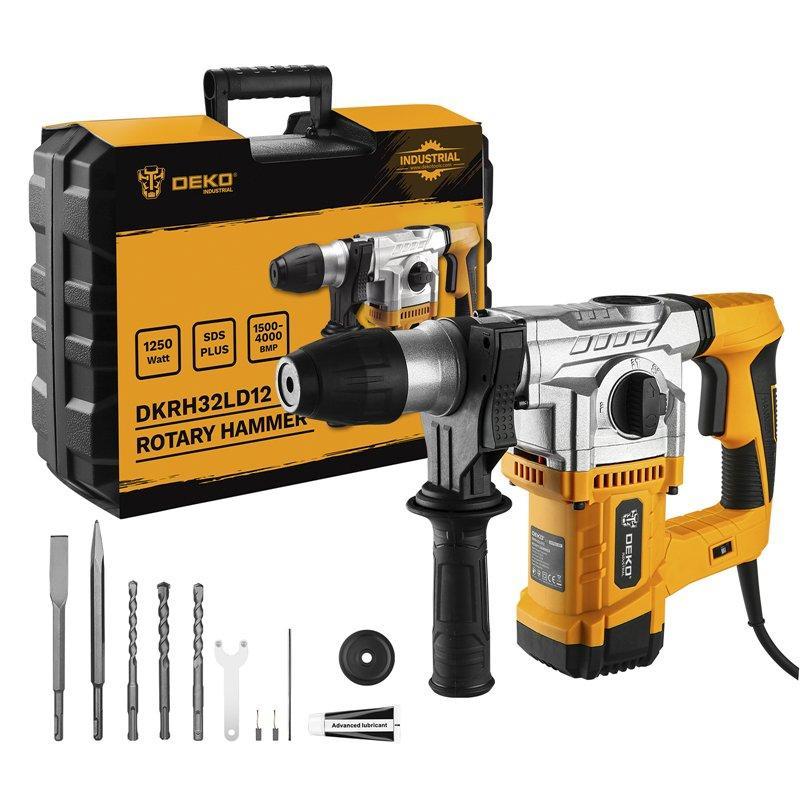 Перфоратор электрический 1250W бетон сталь дерево (арт. 26-2402108)