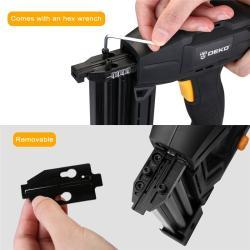 Deko электрический степлер черный 220V для мебели (арт. 26-2402192)