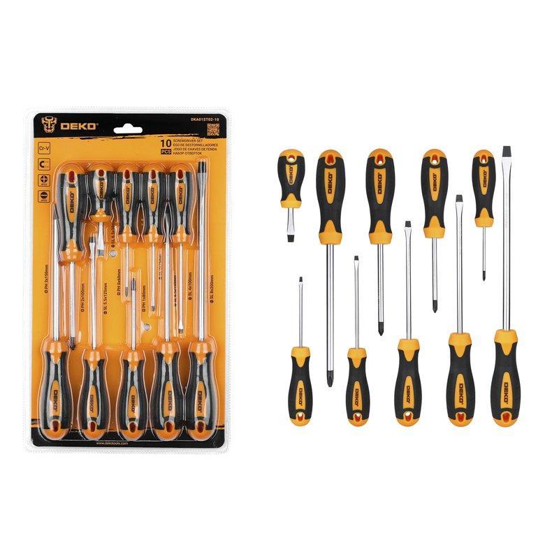 Набор отверток и бит 10 шт. с гибким удлинителем для DIY (арт. 26-2402208)