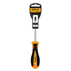 Отвертка магнитная PH2x100мм пластиковая ручка для дома (арт. 26-2402214)