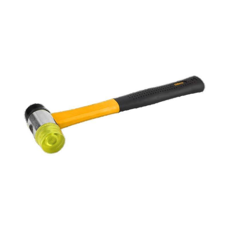 Deko молоток стальной 16oz с фиберглассовой ручкой 25мм для DIY (арт. 26-2402223)