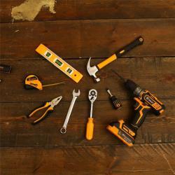 Рулетка DEKO с резиновым корпусом и стальной пружиной 65Mn (арт. 26-2402235)