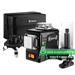 Лазерный уровень DEKO 3D 12 линий зеленый самовыравнивающийся (арт. 26-2402320)