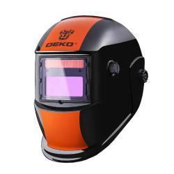 Deko шлем сварочный электрический оранжевый для MIG MMA (арт. 26-2402341)