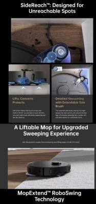 Робот-пылесос global dreames X40 ultra беспроводной для уборки (арт. 26-1702039)