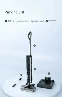 Пылесос dreame H30 беспроводной для пола с функцией мытья и сушки (арт. 26-1702085)