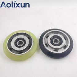 Ролик направляющей лифта полиуретановый 125x22 для рельсов (арт. 26-2502129)