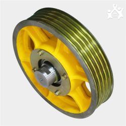 Шкив hitachi направляющий 400*140*5*10 для лифта (арт. 26-2502189)