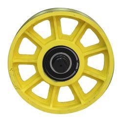 Колесо направляющее для лифта 400*140*5*10 противовес (арт. 26-2502193)