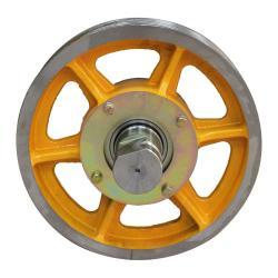 Шкив hitachi 400*140*5*10 для лифта в квартиру (арт. 26-2502194)