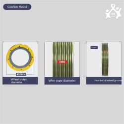 Mitsubishi колесо тяговое 400*5*8 для лифта (арт. 26-2502196)