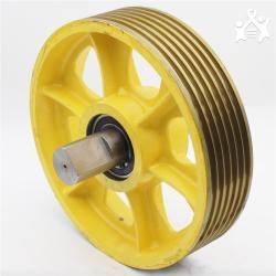 Шкив для лифта KONE 330*90*6*8 для противовеса (арт. 26-2502199)