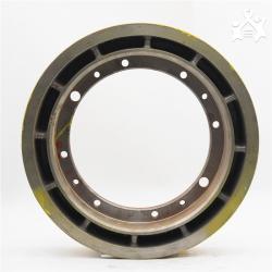 Колесо тяговое синхронное 400*5*10 для лифта синее (арт. 26-2502202)