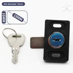 Замок для двери лифта с крючком JK5077-1, панель управления, (арт. 26-2502225)