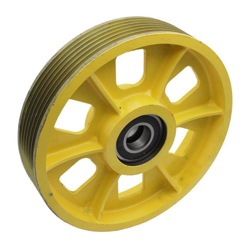 Шкив направляющий kone стальной 410*110 для лифтов (арт. 26-2502228)