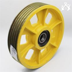 Шкив направляющий KONE 410*5*10 для противовеса лифта (арт. 26-2502235)