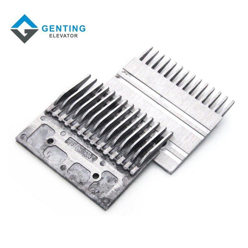 Запчасти эскалатора mitsubishi алюминиевый гребенчатый пластина (арт. 26-2102049)