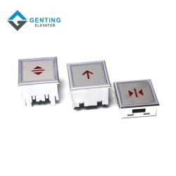 Кнопка квадратная для лифта TKE MTD288 MTD280 MTD283 (арт. 26-2102152)