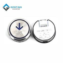 Кнопка лифта hitachi guangri из нержавеющей стали KAN-J081 (арт. 26-2102166)